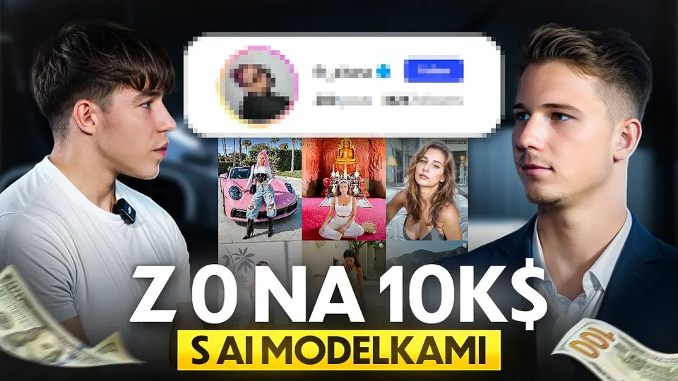Z nuly na 10 000 dolarů měsíčně díky AI modelkám